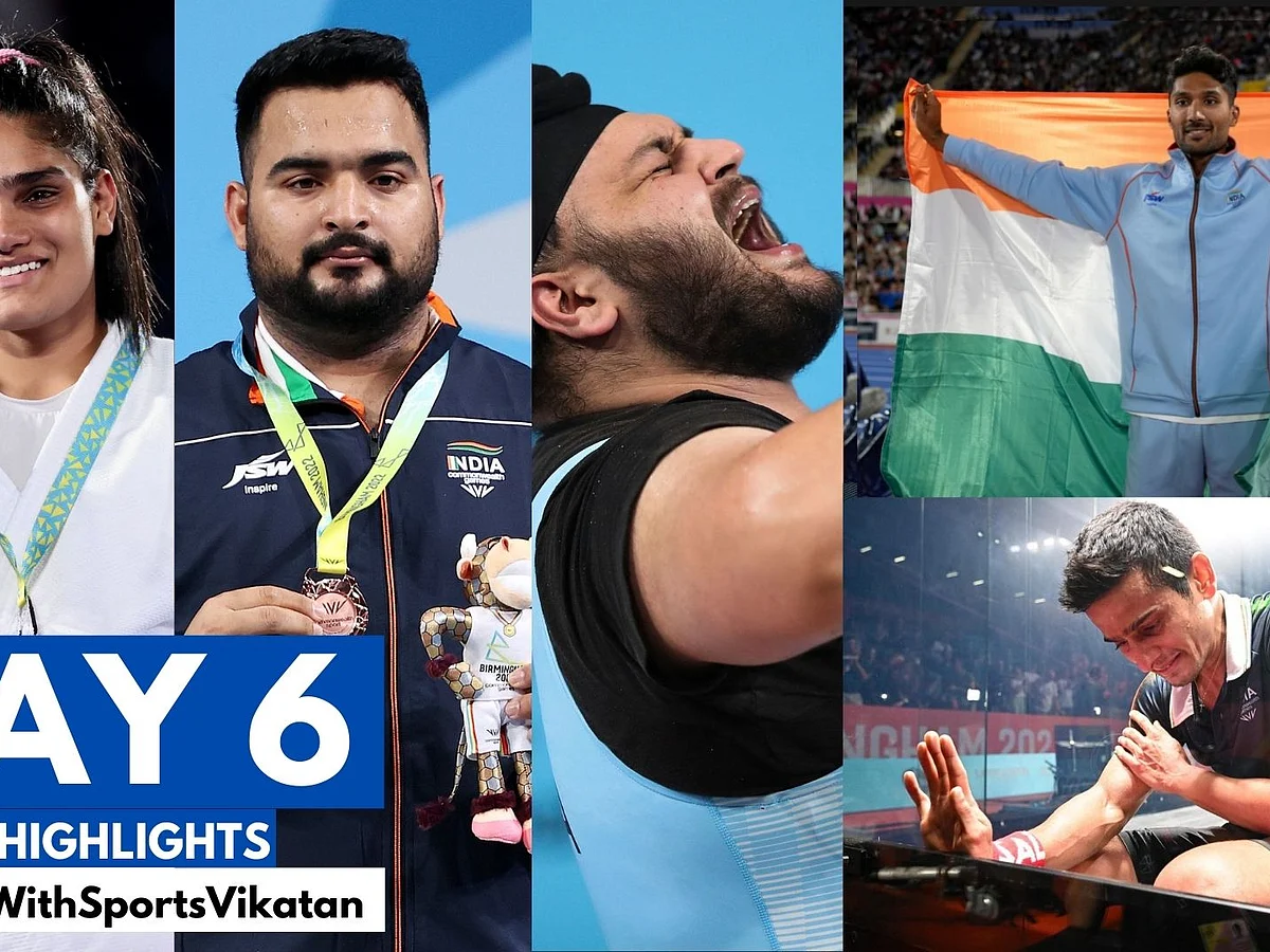 India at CWG, Day 6 Highlights: ஒரே நாளில் 5 பதக்கங்கள்! தடகளத்தில் முதல் பதக்கம்! சவுரவ் கோஷல் வரலாறு படைத்தார்!