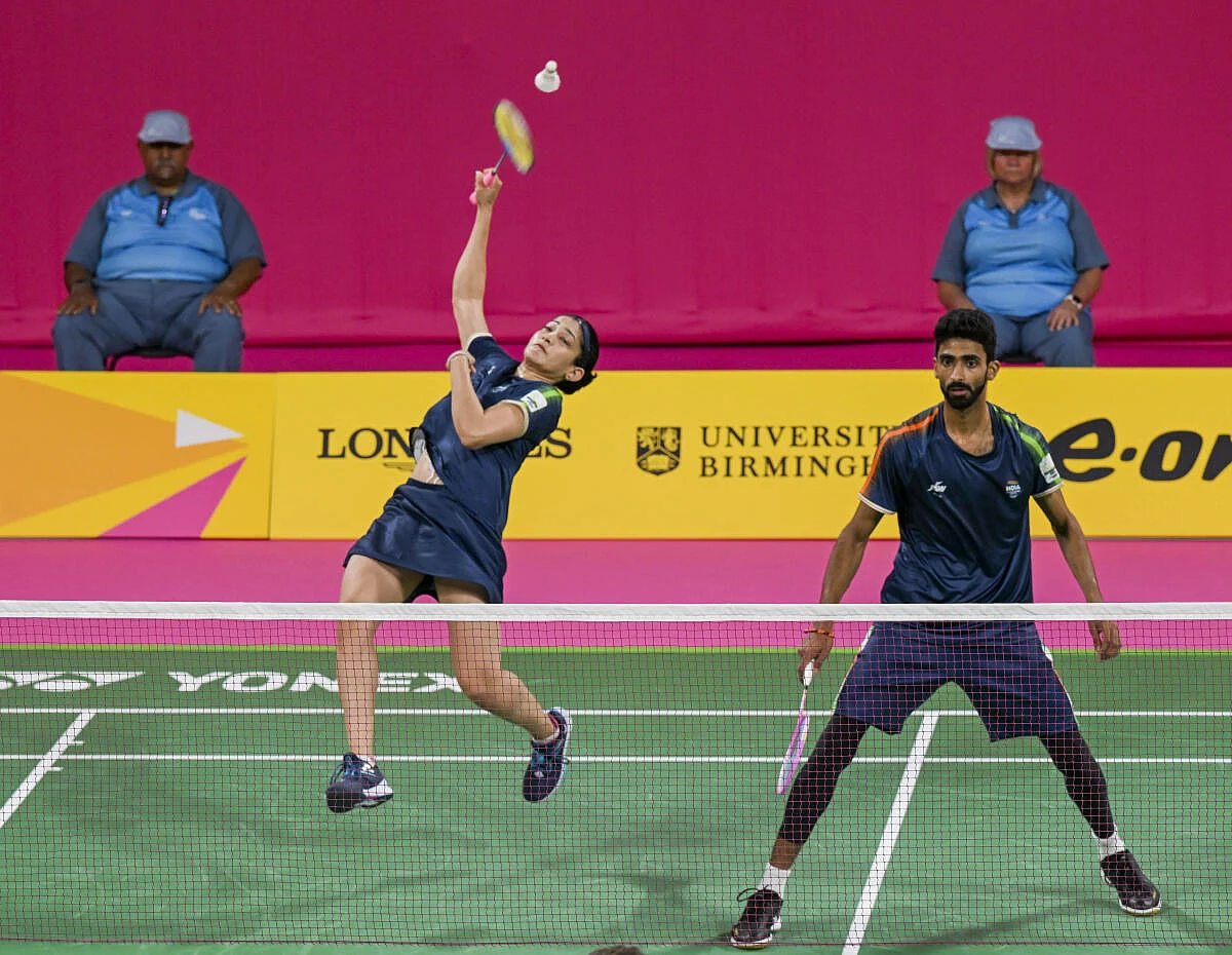 India at CWG, Day 7 Highlights:
பாரா பவர் லிஃப்டிங்கில் சுதிருக்கு தங்கம்! வரலாறு படைத்தார் முரளி ஸ்ரீசங்கர்!