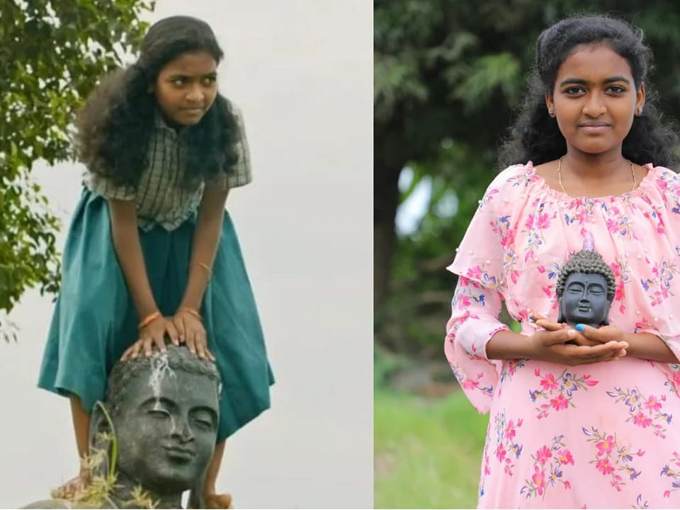 ``நான் அம்பேத்கர் மாதிரி ஆகணும்" - Dhammam பட சிறுமி பூர்வதாரணி பேட்டி