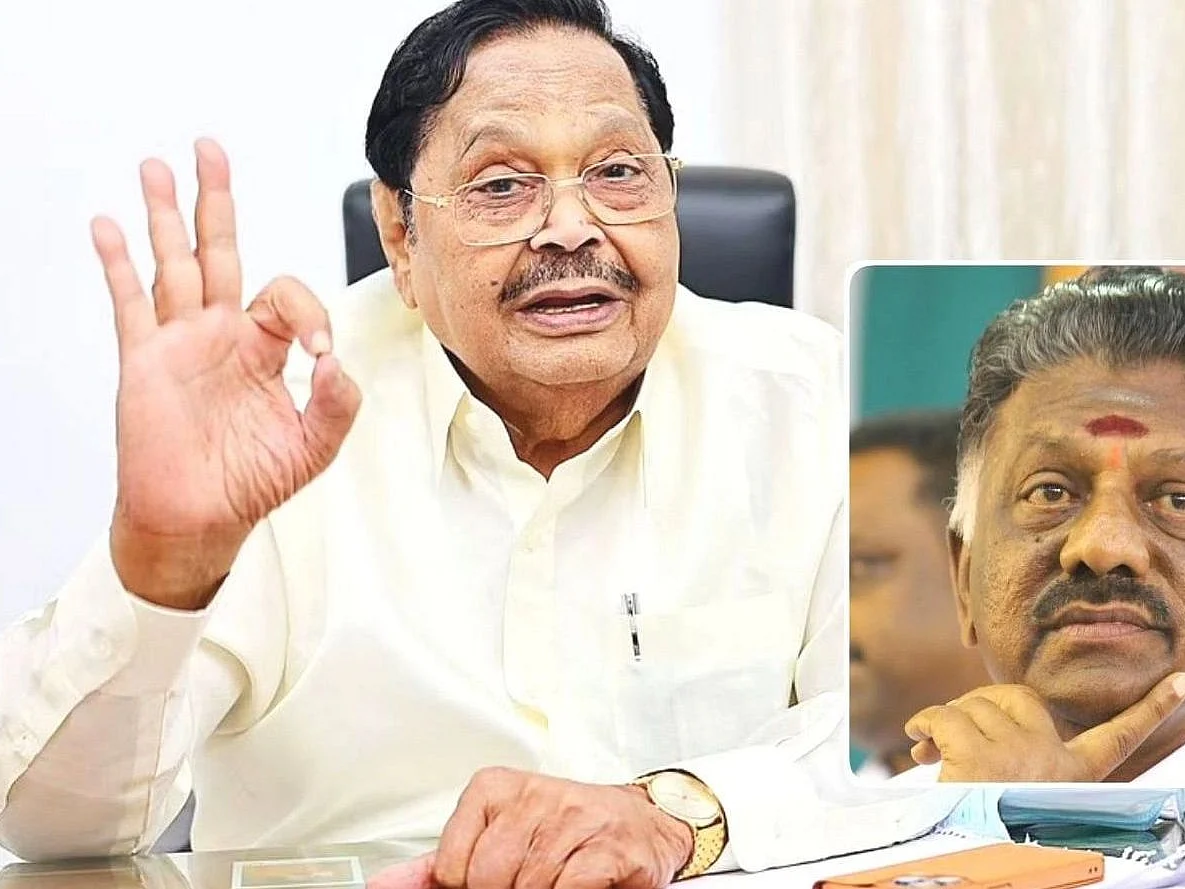 ``ஓ.பி.எஸ் பாவம்; கலங்கிப்போய் ஏதேதோ பினாத்திக் கொண்டிருக்கிறார்’’ - கலாய்த்த துரைமுருகன்