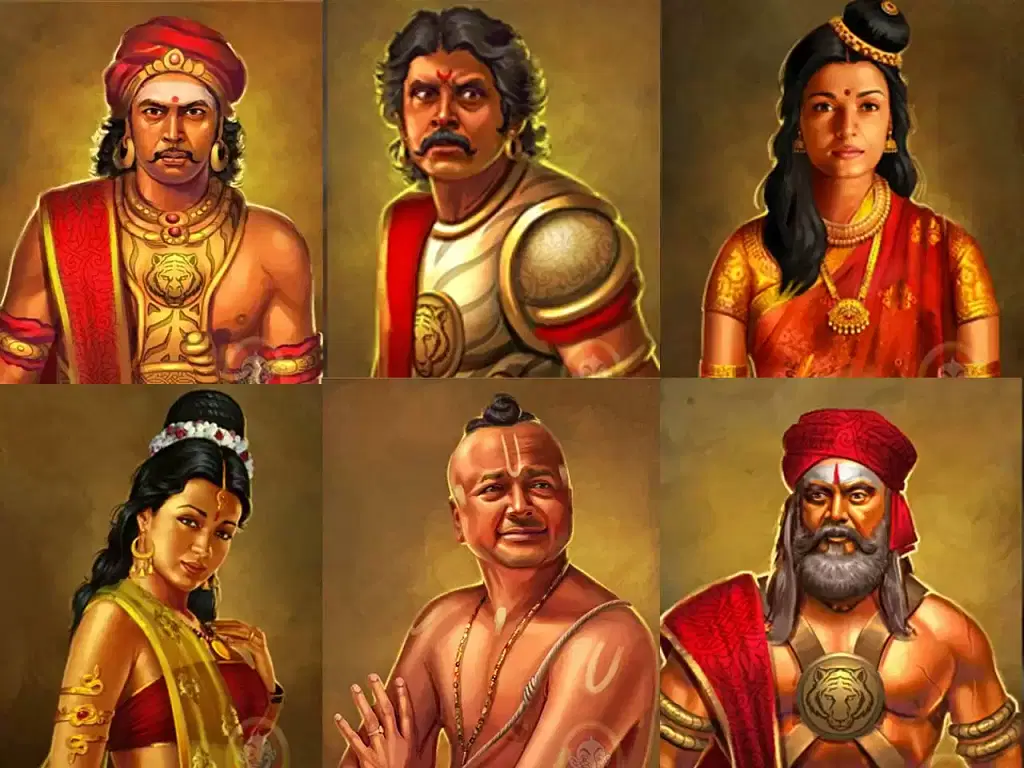 பொன்னியின் செல்வன் கதாபாத்திரங்கள்.