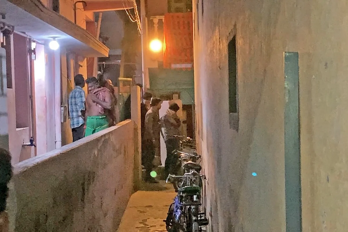 சம்பவம் நடந்த வீடு