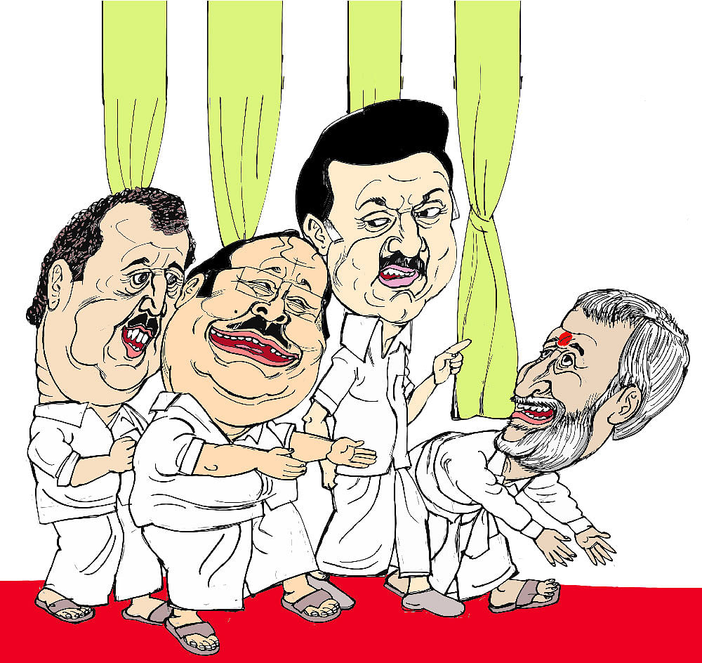 ஆளுநர் மாளிகையில் காமெடி தீபாவளி!