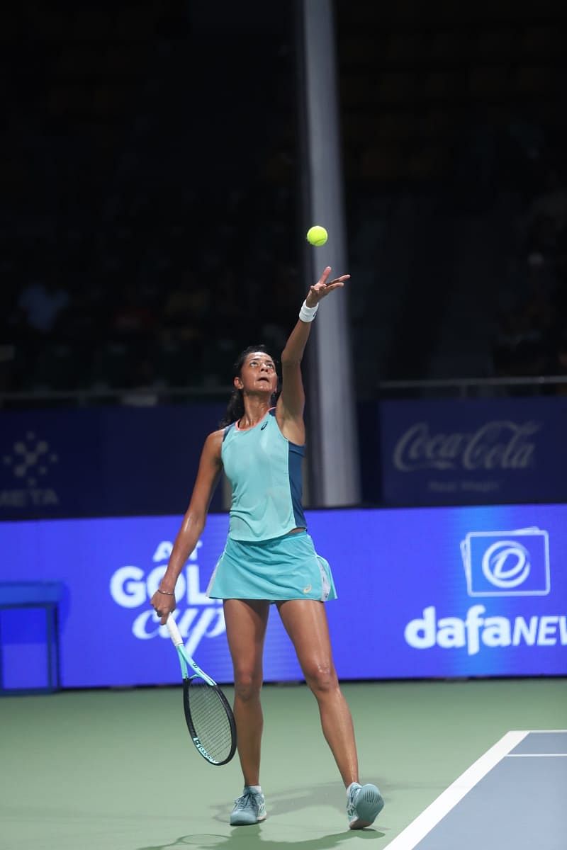 WTA Chennai Open 2022 Day 3: போராடி தோற்றார் இந்தியாவின் கர்மன் தண்டி !