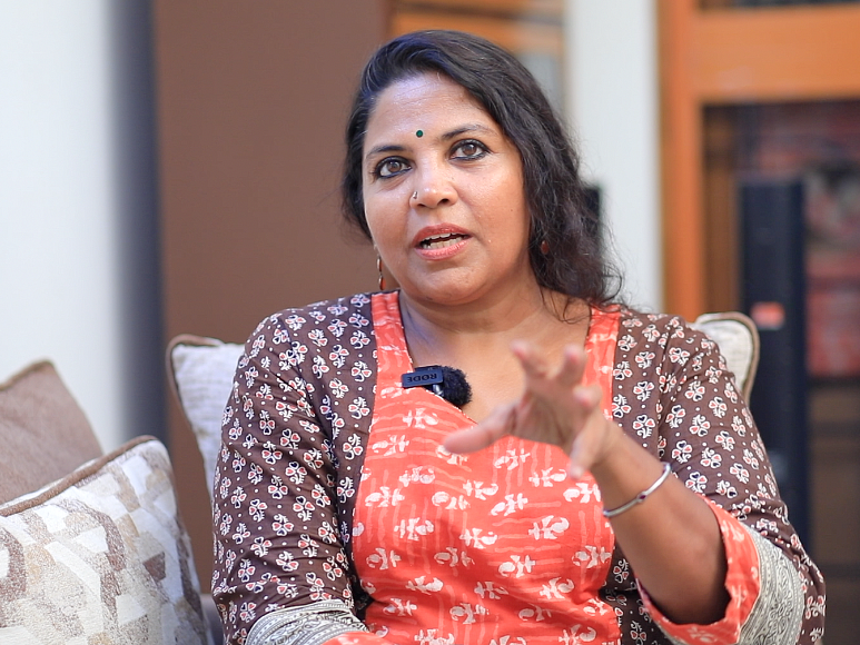 "வடிவேலு கூட நடிக்கறது ரொம்ப சவாலா இருந்தது!" - Geetha Kailasam | Maamannan | Simbu | VTK