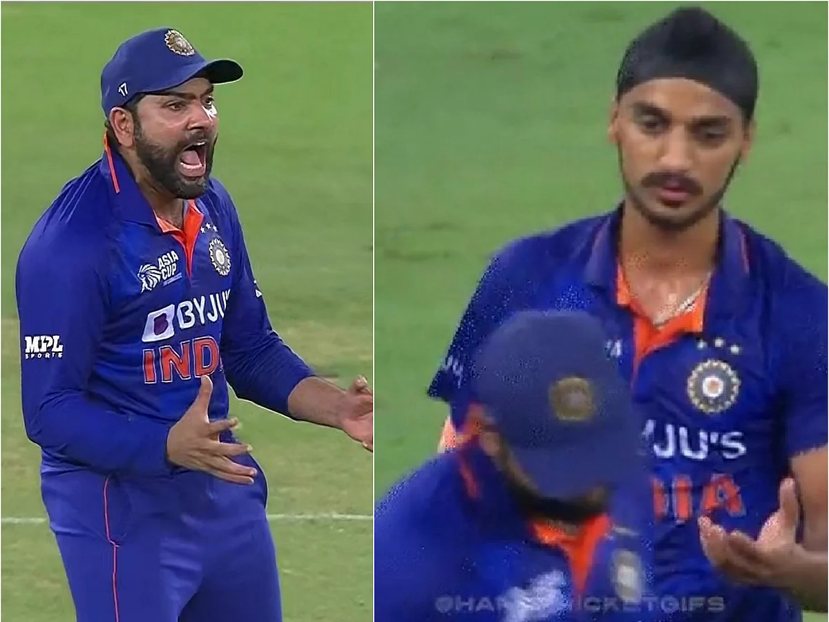 Ind vs SL: அர்ஷ்தீப்பிடம் அலட்சியமாக நடந்துகொண்ட ரோஹித் சர்மா; நெட்டிசன்கள் பதிலடி!