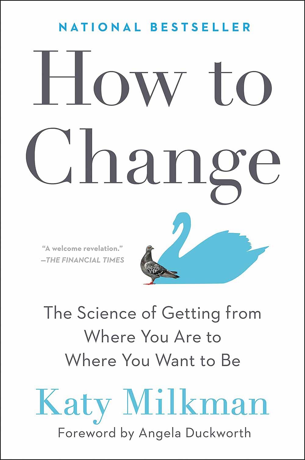 புத்தகத்தின் பெயர்: How to Change
ஆசிரியர்: Katy Milkman
பதிப்பகம்: Vermilion