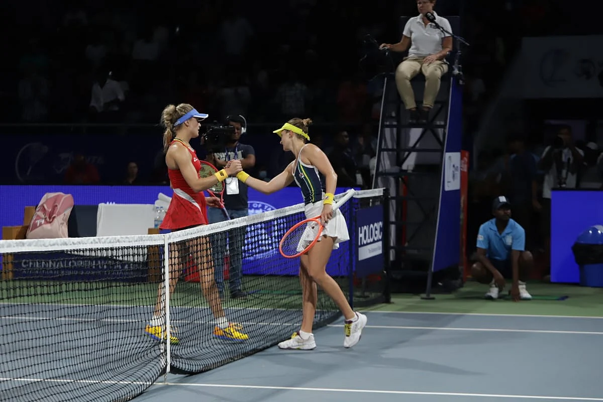 WTA Chennai Open 2022 Day 5 : தொடரின் இரண்டாம் நிலை வீராங்கனையை வெளியேற்றிய 17-வயது L.Fruhvirtova!