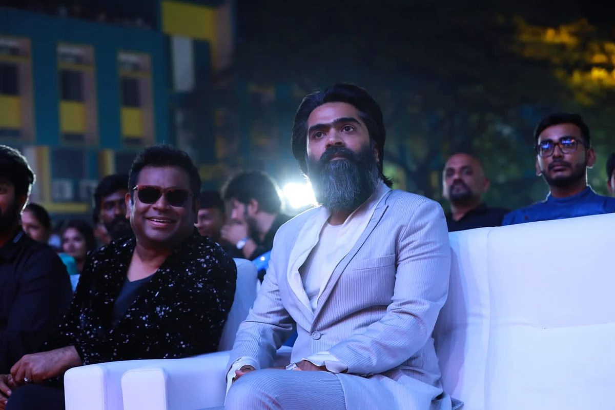 SilambarasanTR with A.R.Rahman