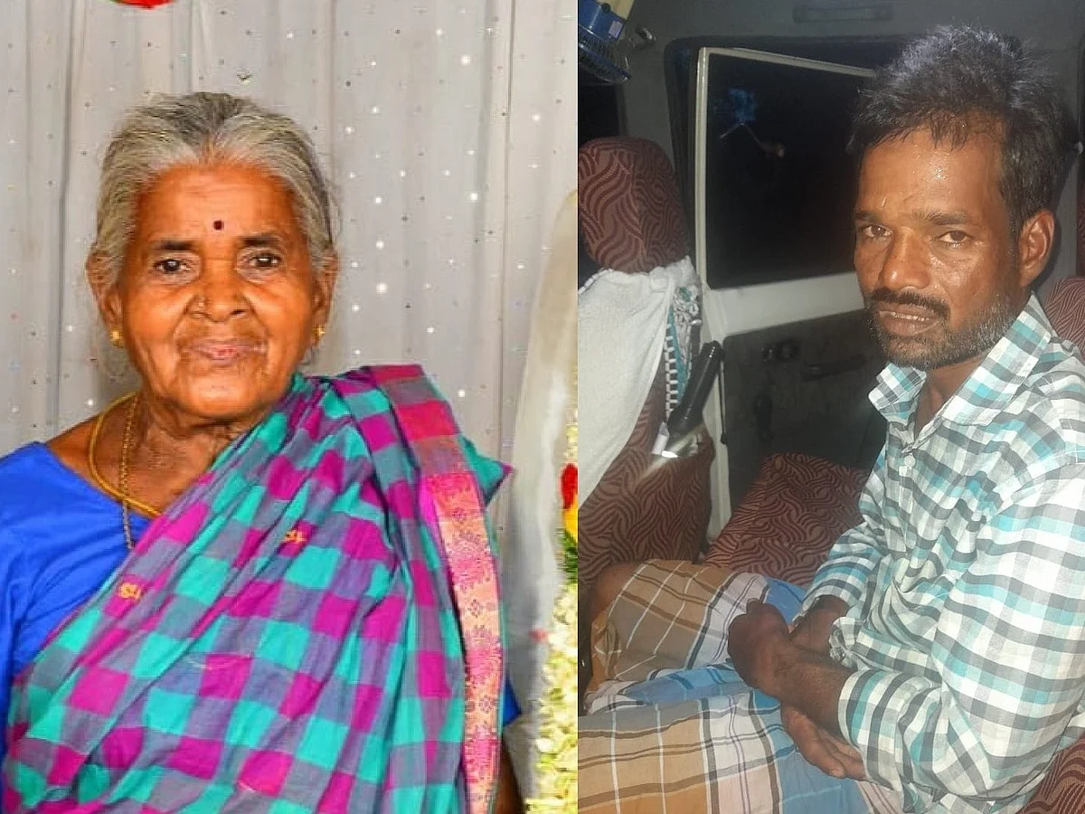 விழுப்புரம்: மது அருந்தப் பணம் கேட்டுத் தகராறு; பணம் தராத தாயின் தலையில் கல்லைப்போட்டு கொன்ற மகன்!