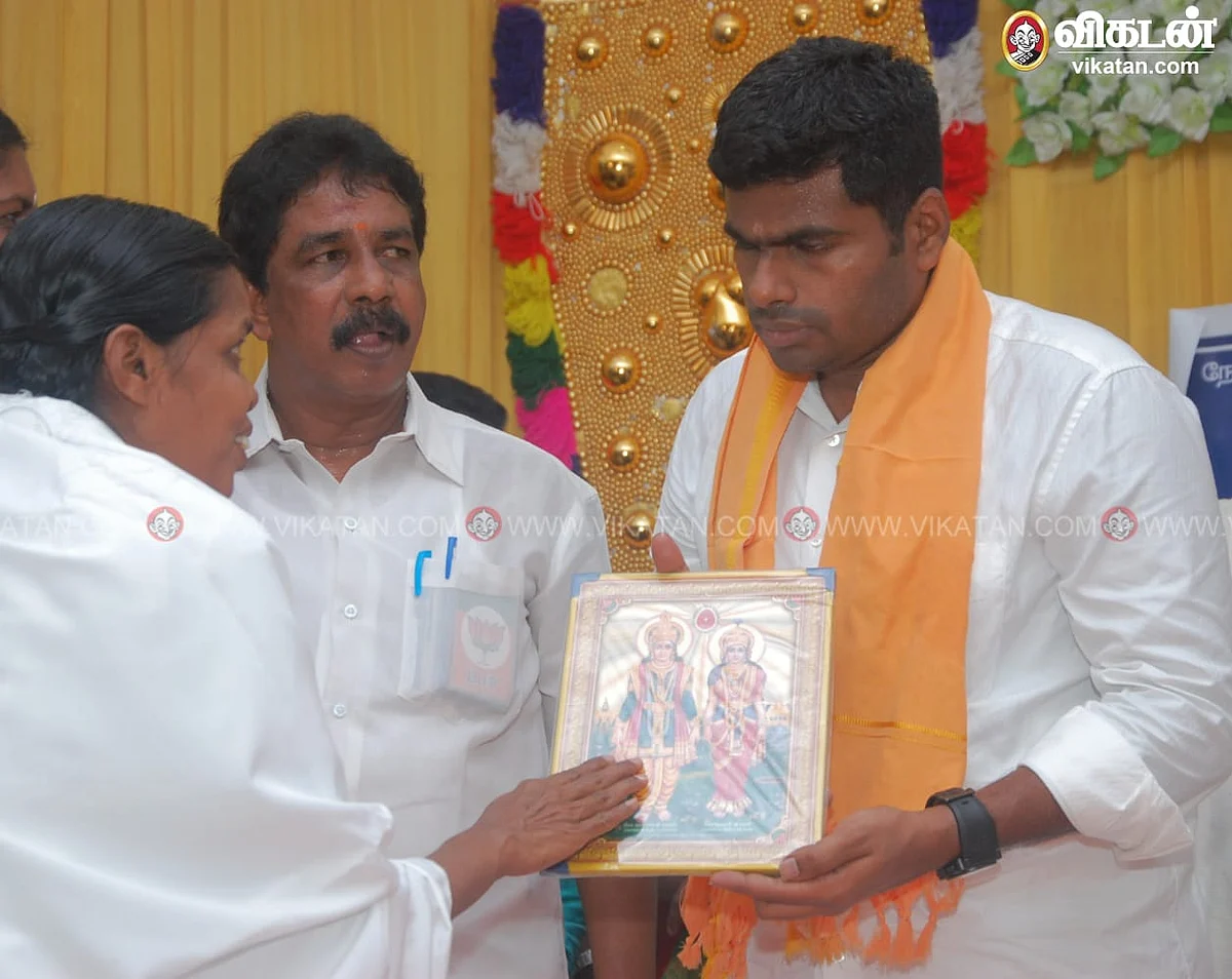 குமரி மாவட்டத்தில் அண்ணாமலை