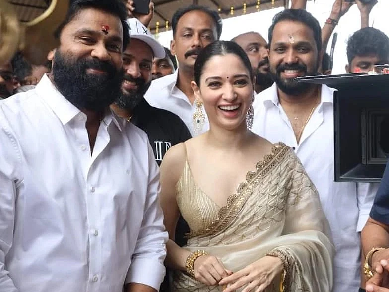 திலீப் ஜோடியாக தமன்னா மலையாளத்தில் அறிமுகம்; கொட்டாரக்கரா கோயிலில் நடந்த பட பூஜை!