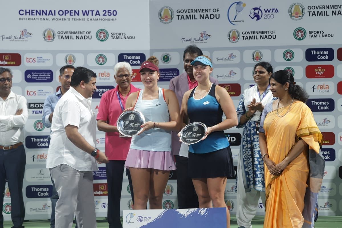 WTA Chennai Open 2022 Day 7: ஒற்றையர் பிரிவை வென்றார் Linda Fruhvirtova