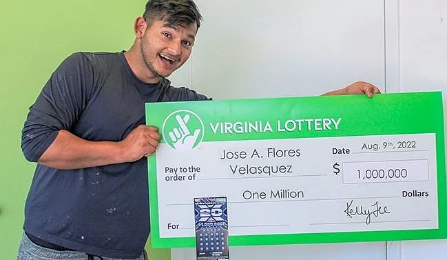 A young man went to buy lottery prize money