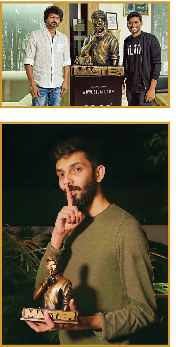 விஜய்யுடன்... அனிருத்