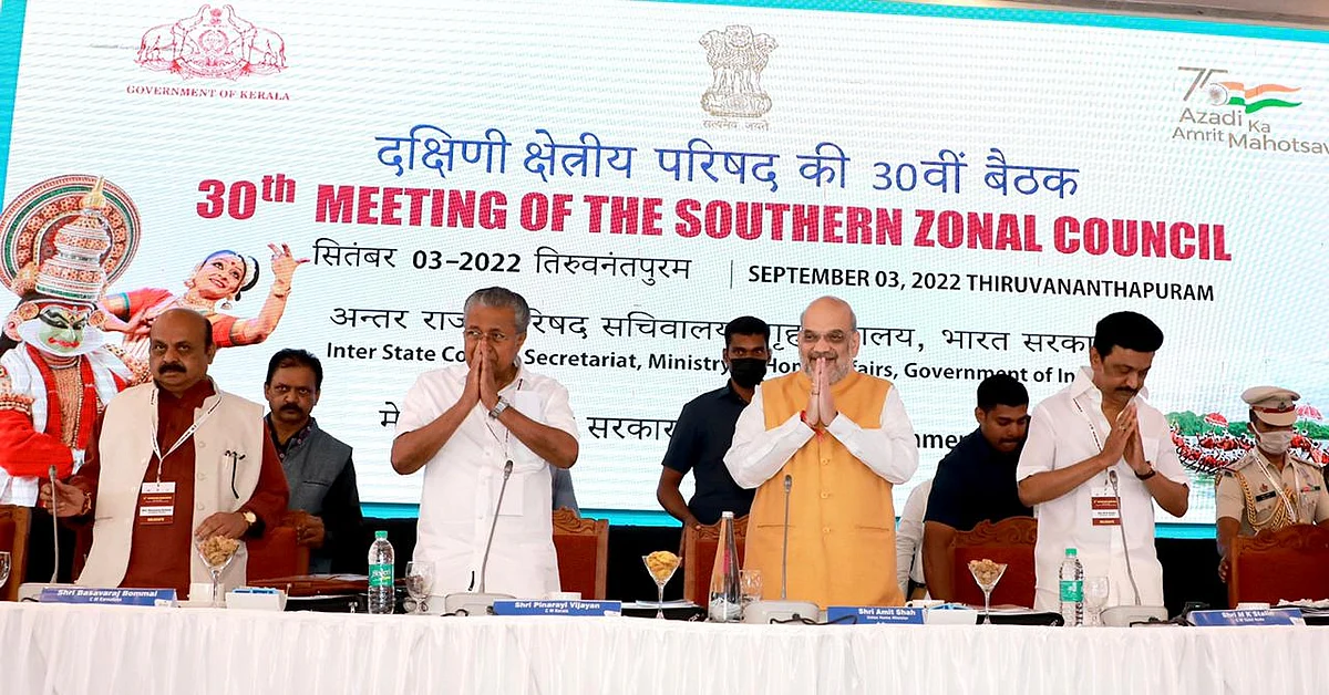 ``ஜிஎஸ்டி-க்குப் பிறகு மாநில அரசுகளின் நிதிச்சுமை அதிகரித்துள்ளது” - அமித் ஷா கூட்டத்தில் ஸ்டாலின்