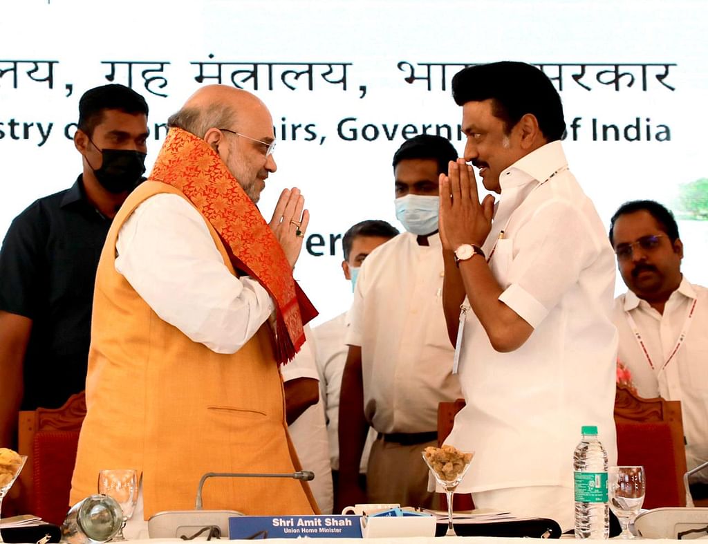 அமித் ஷா - ஸ்டாலின்