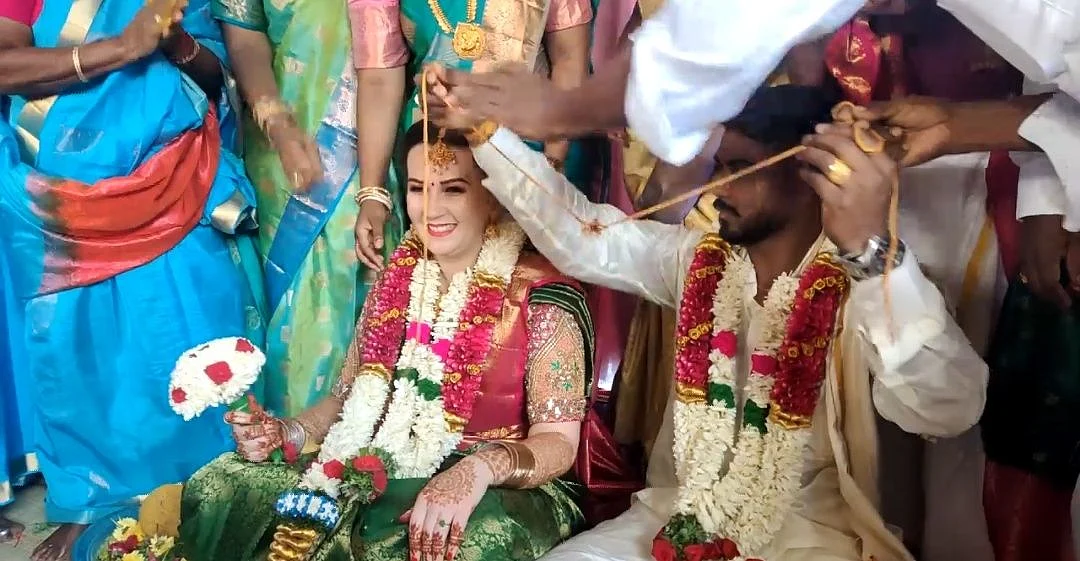 கலைராஜன்- கெய்ல் தம்பதி