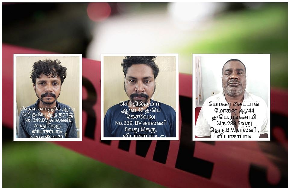 சென்னை: `நான்தான் பெரிய ரௌடி' - கெத்து காட்டியவரை ஸ்கெட்ச் போட்டு தூக்கிய பிரபல ரௌடியின் மகன்