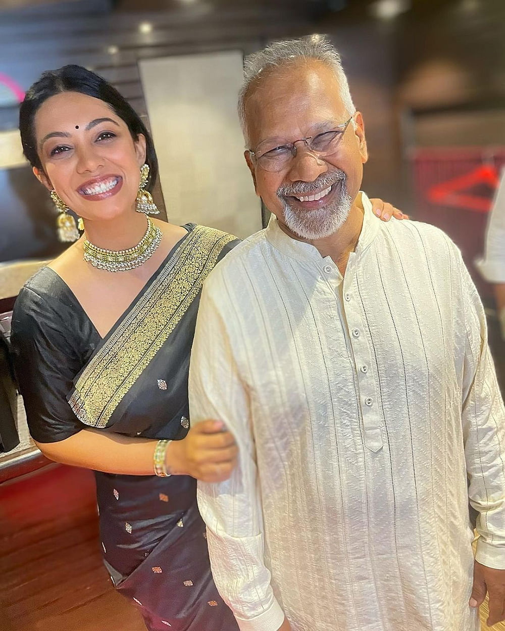 மணிரத்னத்துடன்