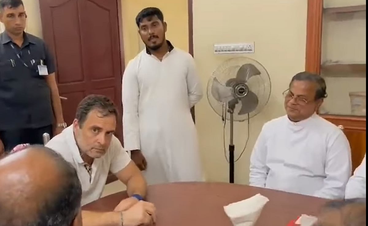 ராகுல் - பாதிரியார் ஜார்ஜ் பொன்னையா பேச்சு... மோதிக்கொள்ளும் பாஜக, காங்கிரஸ்!