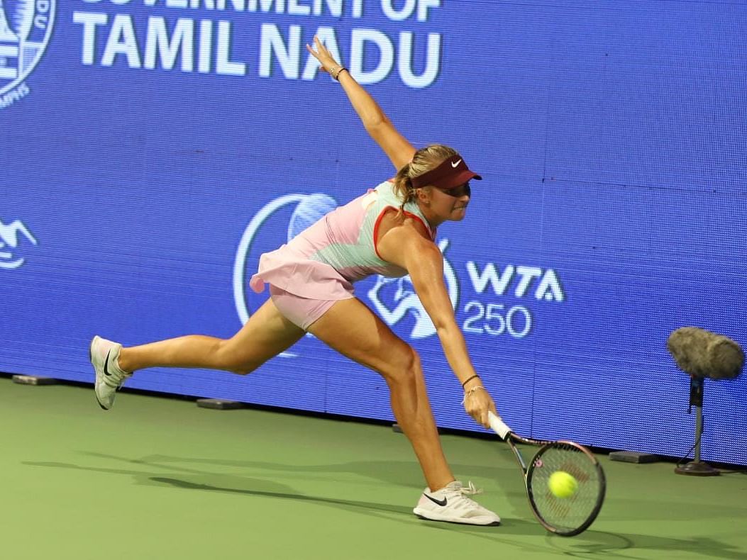 WTA Chennai Open 2022 Day 5 : தொடரின் இரண்டாம் நிலை வீராங்கனையை வெளியேற்றிய  17-வயது L.Fruhvirtova! 
