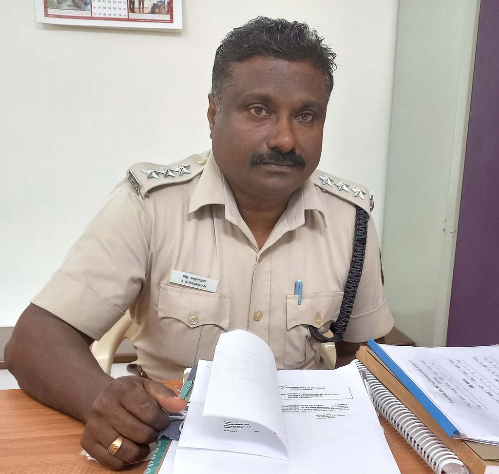 சுகுமாறன் (கரூர் குற்றப்பிரிவு டி.எஸ்.பி)