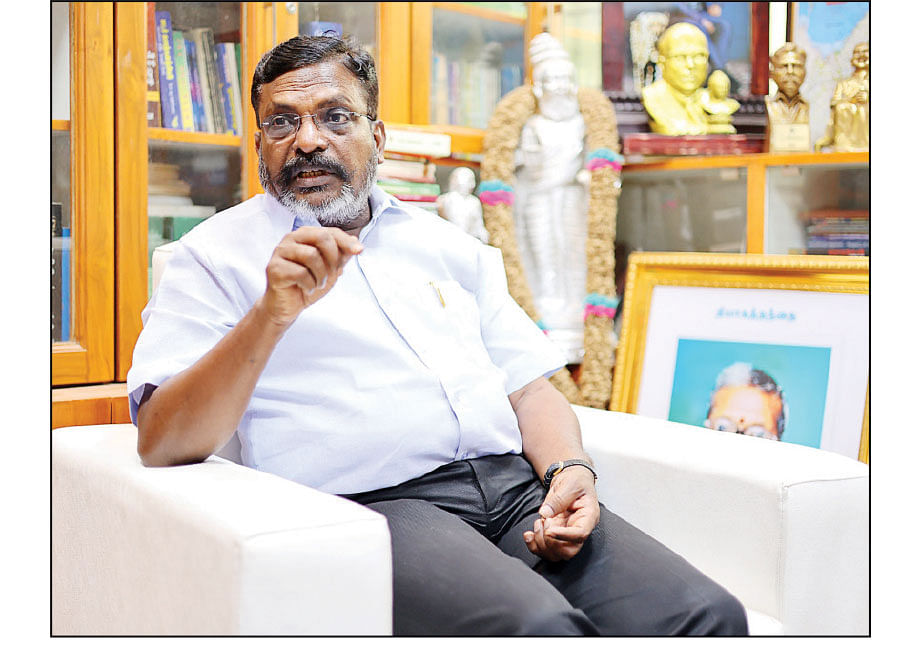 மிஸ்டர் கழுகு: ஆர்.எஸ்.எஸ் பேரணி... திருமா வைத்த செக்!