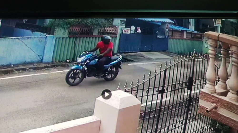 Ajith Kumar on bike