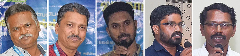 முருகன், பாரதிதாசன், அருள்பிரகாசம், பரத், கோட்டை முத்து
