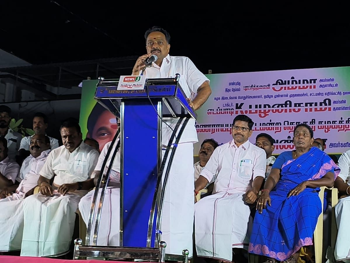 ``நம்மூர் விஞ்ஞானி ஜெயிலுக்குச் செல்வது உறுதி" - செந்தில் பாலாஜியைச் சாடிய எம்.ஆர்.விஐயபாஸ்கர்