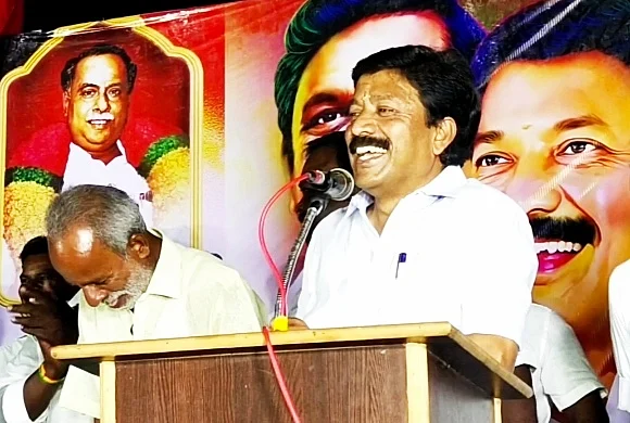 மரக்காணம் அருகே நடந்த கூட்டத்தில் சி.வி.சண்முகம்