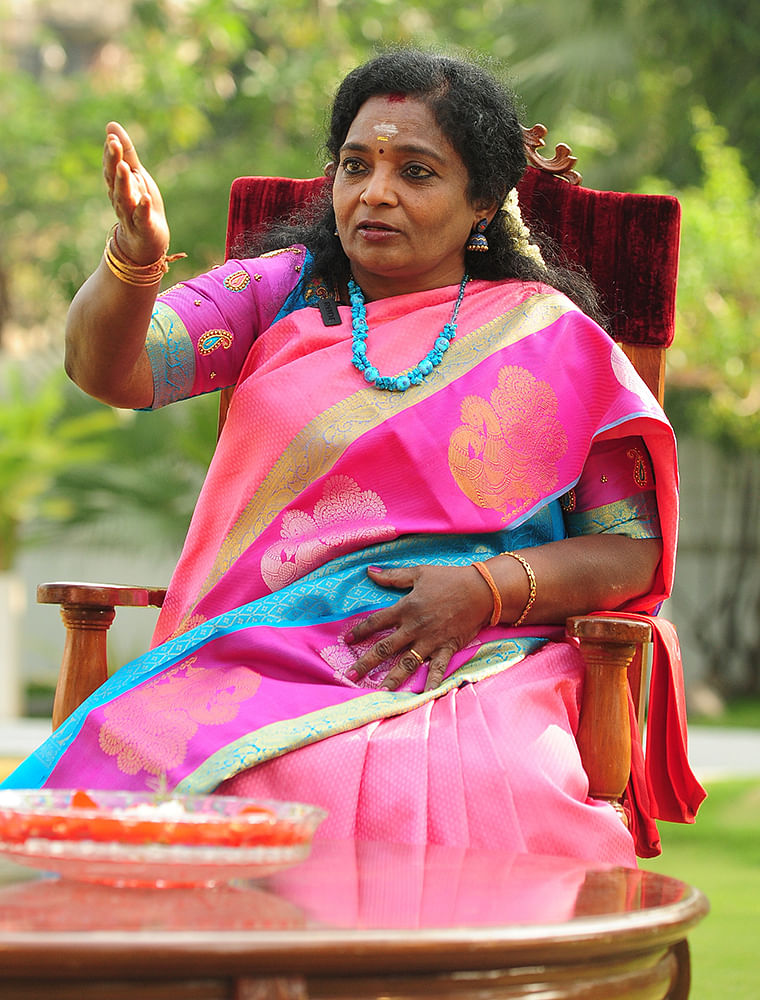 எங்களை பா.ஜ.க-வினராக பார்ப்பது முதல்வர்களின் தவறு! - விளக்கும் தமிழிசை சௌந்தர்ராஜன்