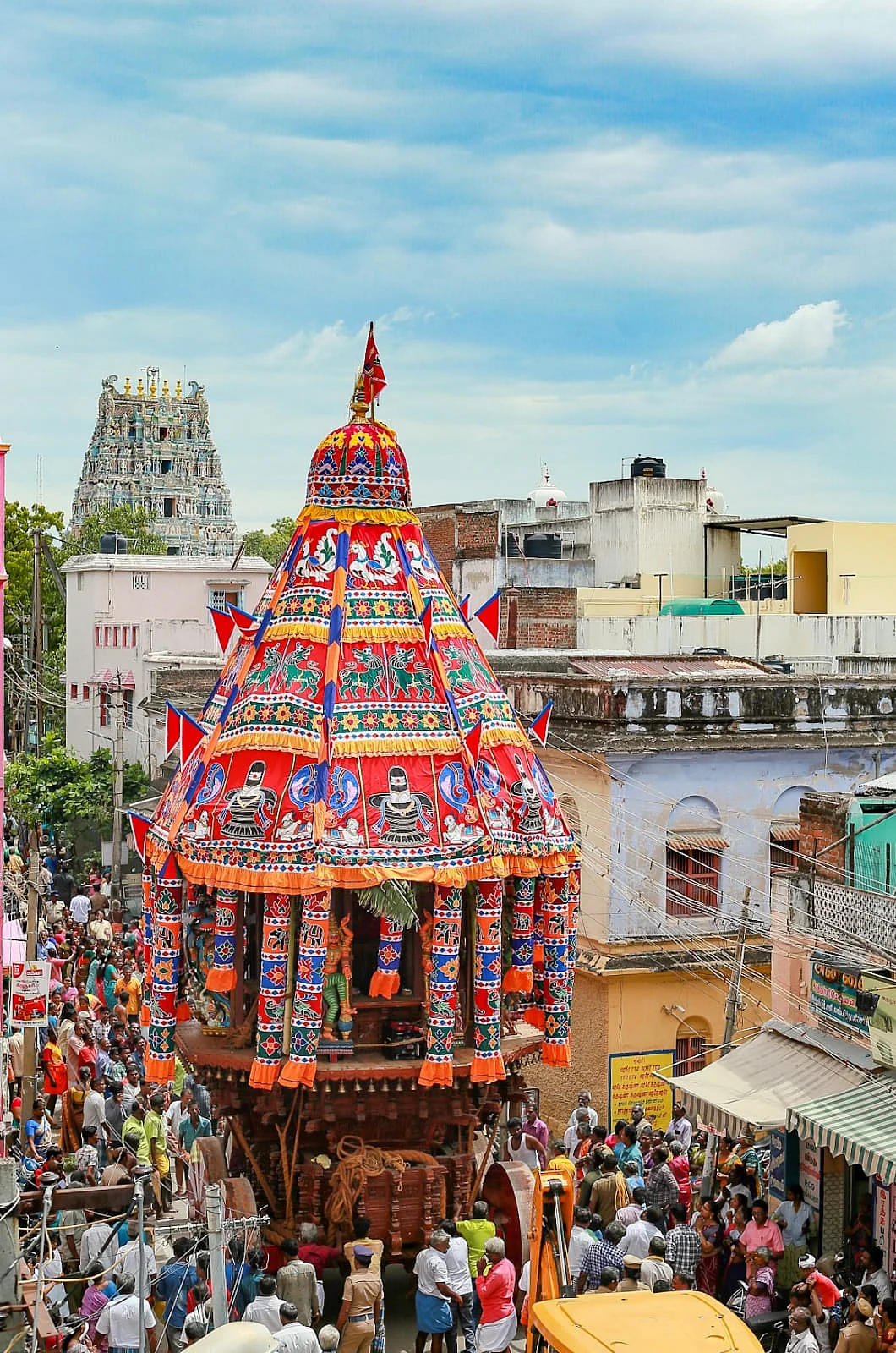 சிவன் கோயில் ஆவணித் தேரோட்டம்