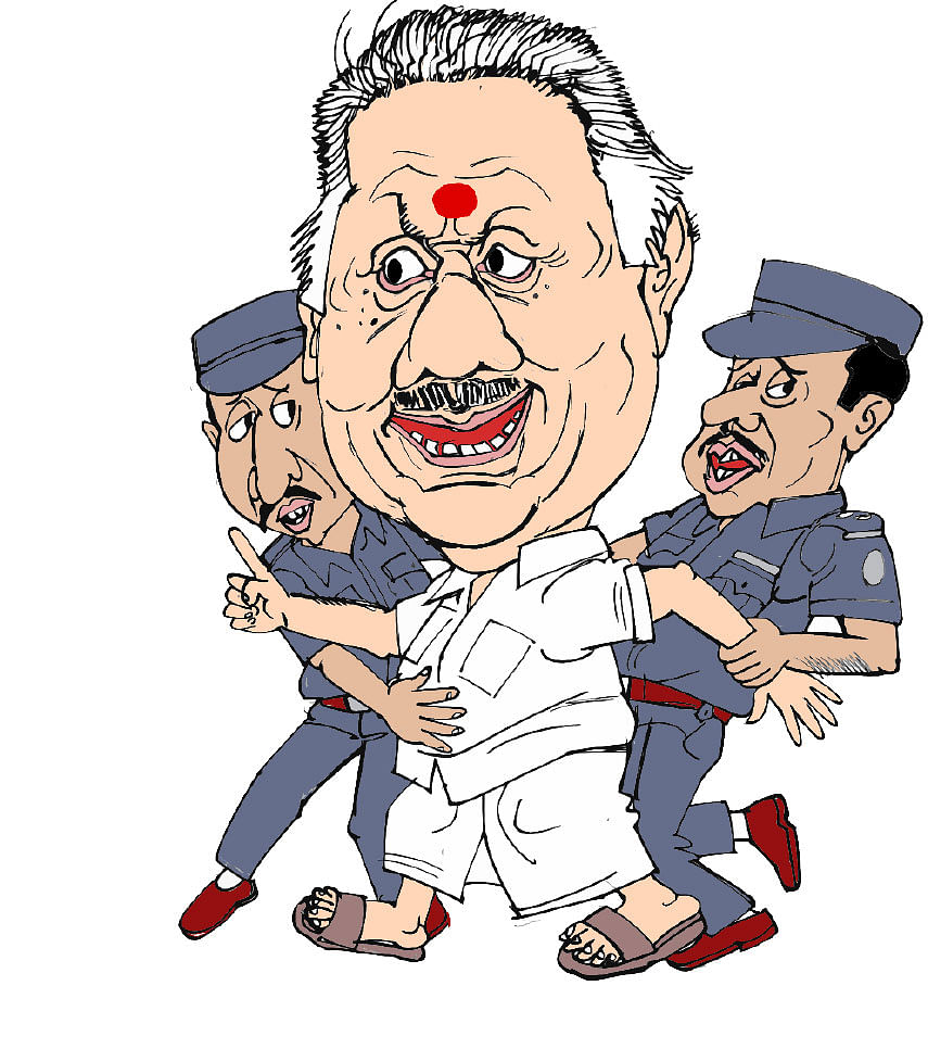 ஆளுநர் மாளிகையில் காமெடி தீபாவளி!