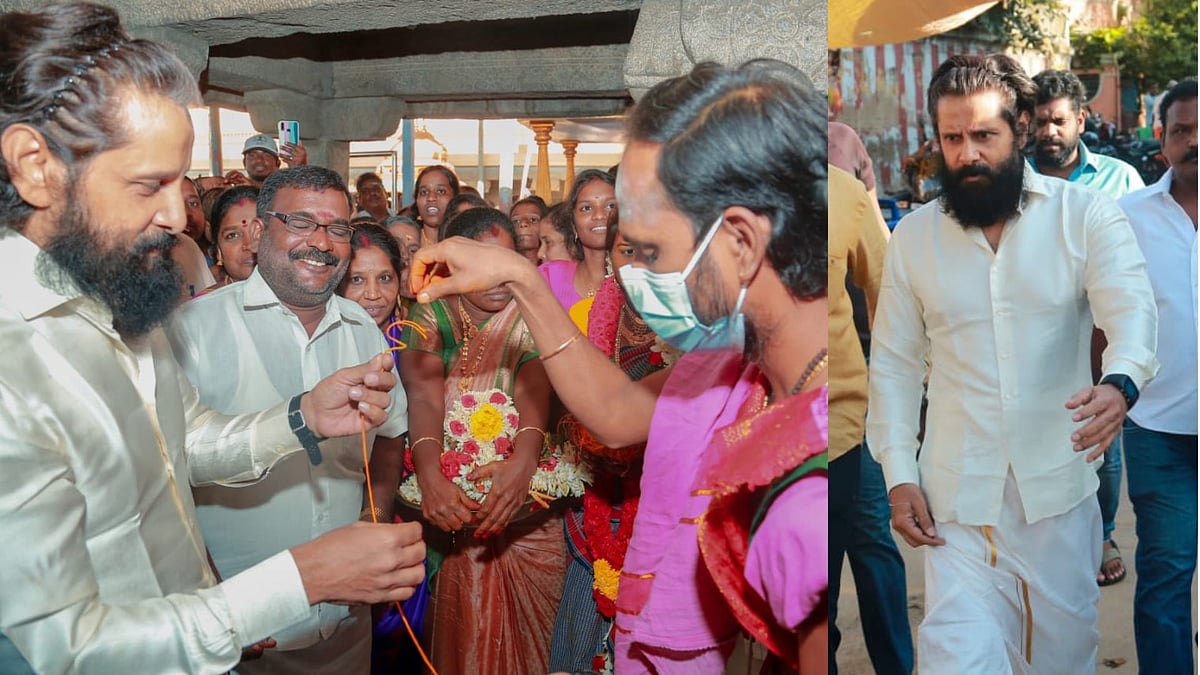 Vikram: 40 வருடங்களாக தன் வீட்டில் வேலை செய்த ஊழியர் மகன் திருமணம்; கலந்துகொண்ட நடிகர் விக்ரம்! 