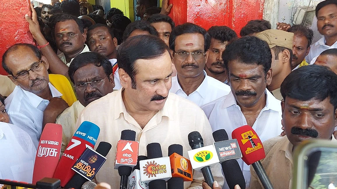 அன்புமணி ராமதாஸ் பேட்டி - திண்டிவனம்
