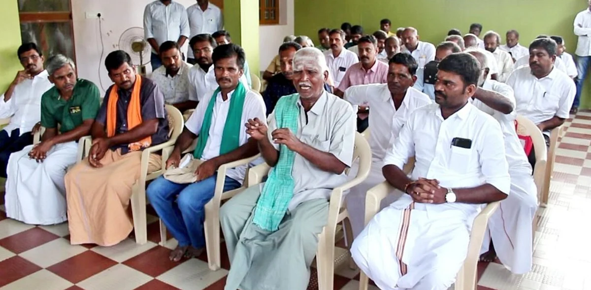 விவசாயிகளுடன் சந்திப்பு