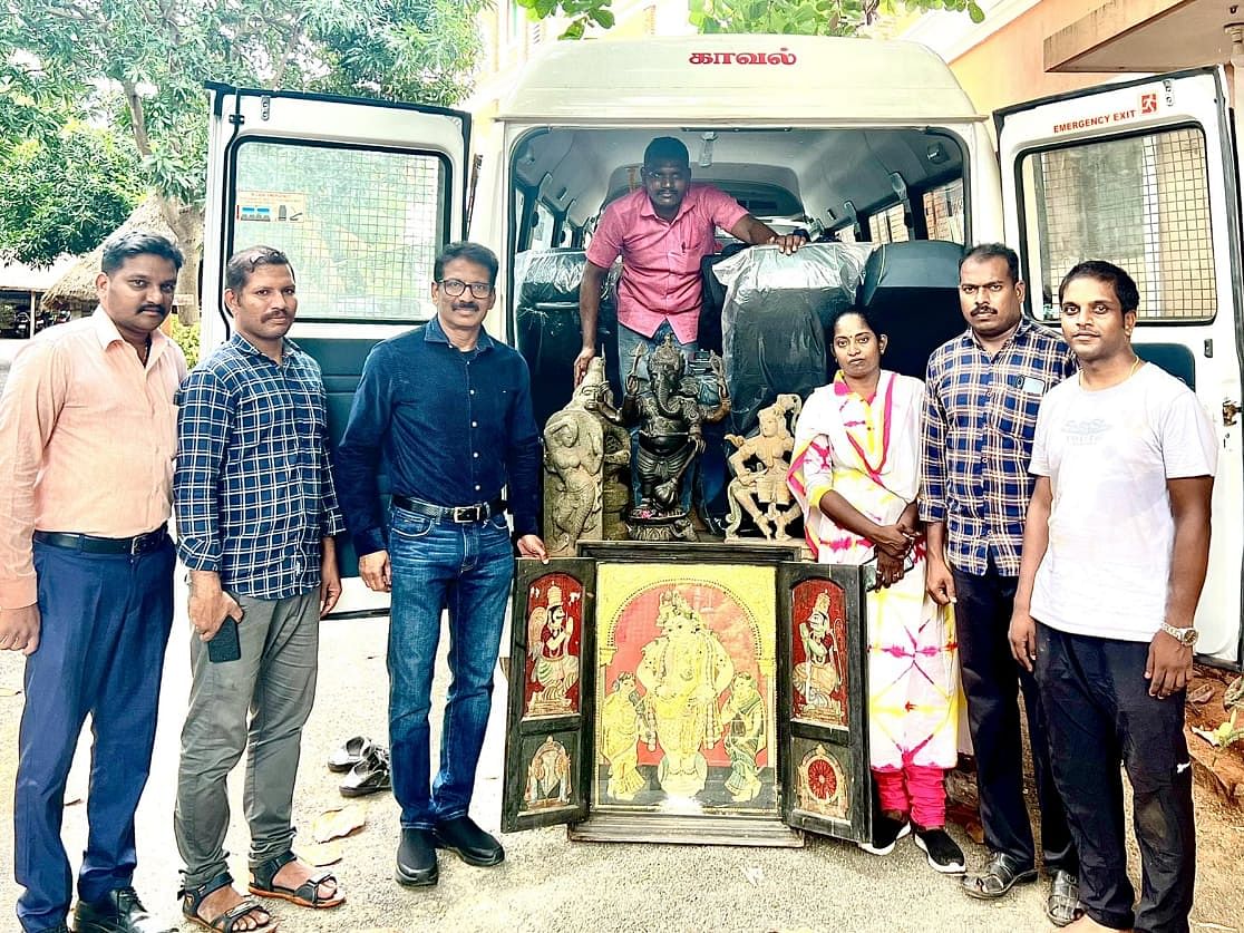 ஆரோவில்: வெளிநாட்டுக்கு பறக்க தயாரான 20 சாமி சிலைகள்; அதிரடியாக மீட்ட சிலை கடத்தல் தடுப்புப் பிரிவு
