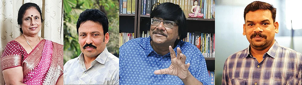 சாந்தகுமாரி, ரவி, மனுஷ்யபுத்திரன், சிவபாலன்