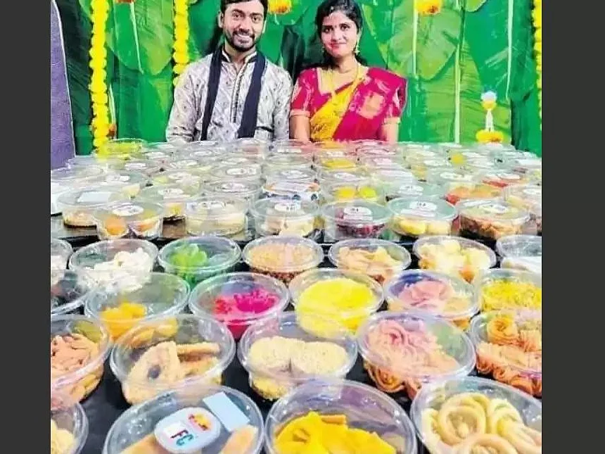 `125 வகை உணவு வகைகள்!' வருங்கால மருமகனுக்காக ஸ்பெஷல் விருந்து வைத்த மாமியார்!