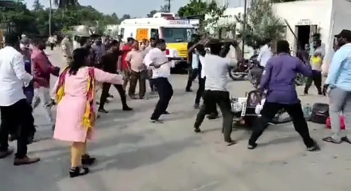 தமிழக மாணவர்கள் மீது தாக்குதல் ஆந்திரா