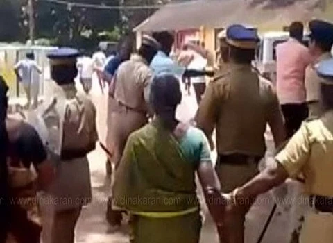 பழங்குடியின மக்கள் ஆர்ப்பாட்டம்