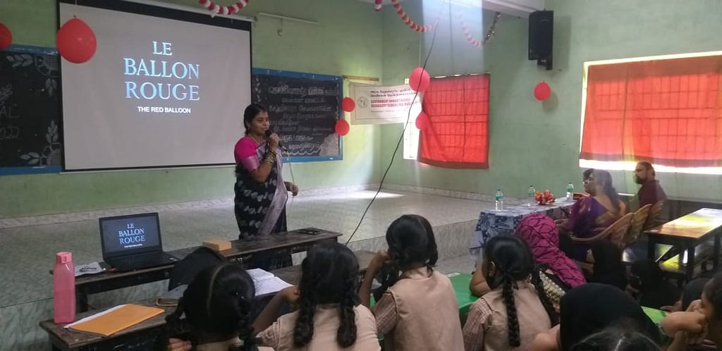 'The Red Balloon' குறும்படம் திரையிடல்
