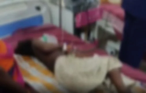 சிகிச்சையில் சிறுவன்