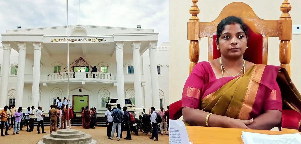 நகராட்சி அலுவலகம், நகராட்சி சேர்மன் தமிழ்செல்வி