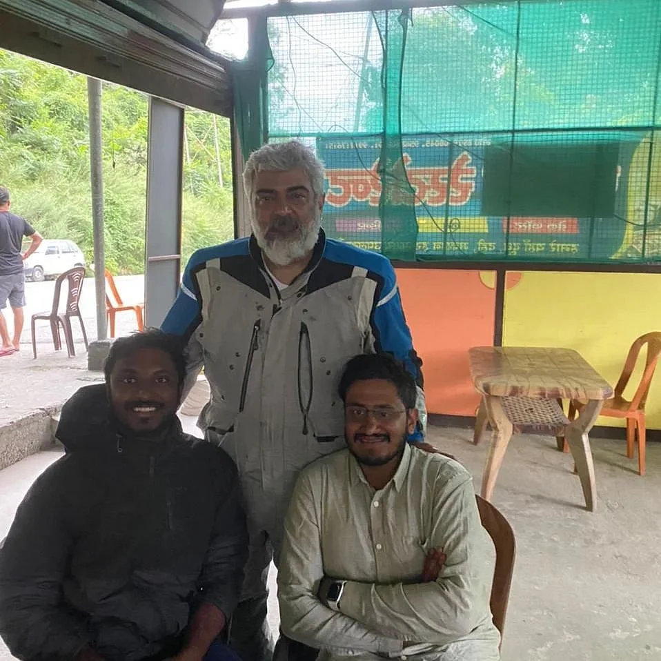 Manju with Ajith