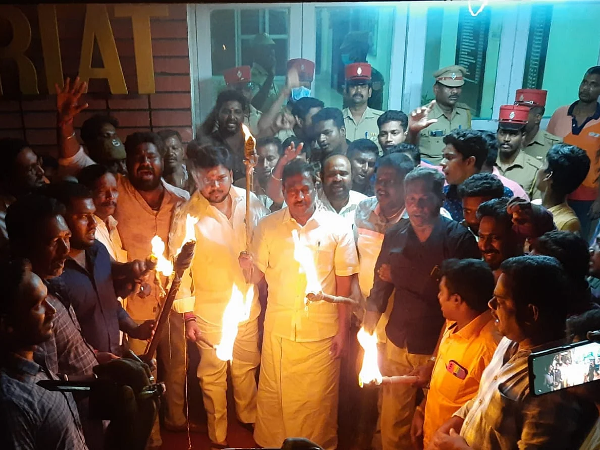 புதுச்சேரி: ``இந்த விஷயத்தில் அரசியல் செய்யாதீர்கள்” - மின்தடை விவகாரத்தில் அமைச்சர் நமச்சிவாயம்