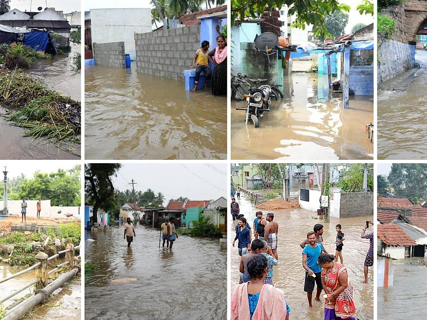 ஈரோடு: கனமழையால் பெருவெள்ளம்; சாலைக்கு வந்த பொதுமக்கள்! - ஸ்பாட் விசிட் புகைப்படத் தொகுப்பு