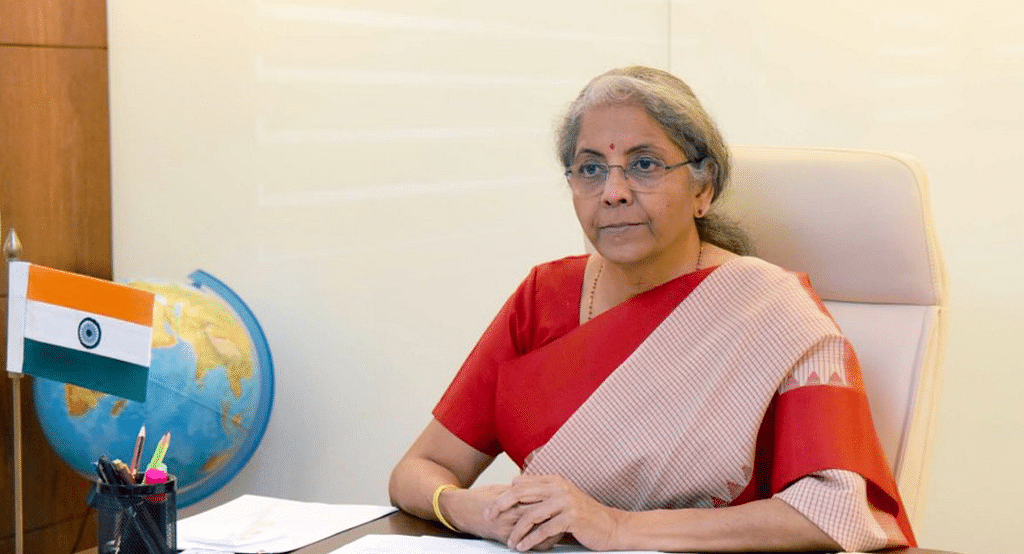 நிதியமைச்சர் நிர்மலா சீதாராமன்